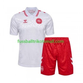 Fußballtrikots Dänemark Kinder EURO 2024 Kurzarm Auswärts-trikot kaufen